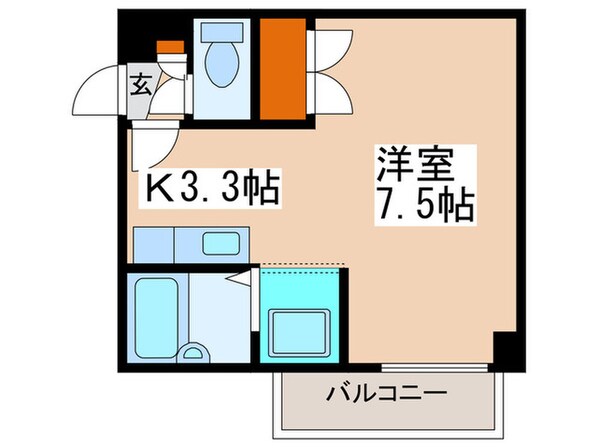 パラシオンＮ２９の物件間取画像